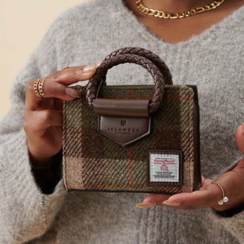 Islander Harris Tweed Miniature Tote Bag