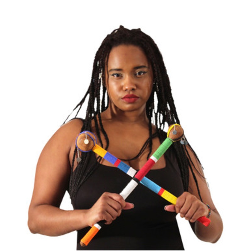 Maasai Beaded Rungu: ASSORTED
