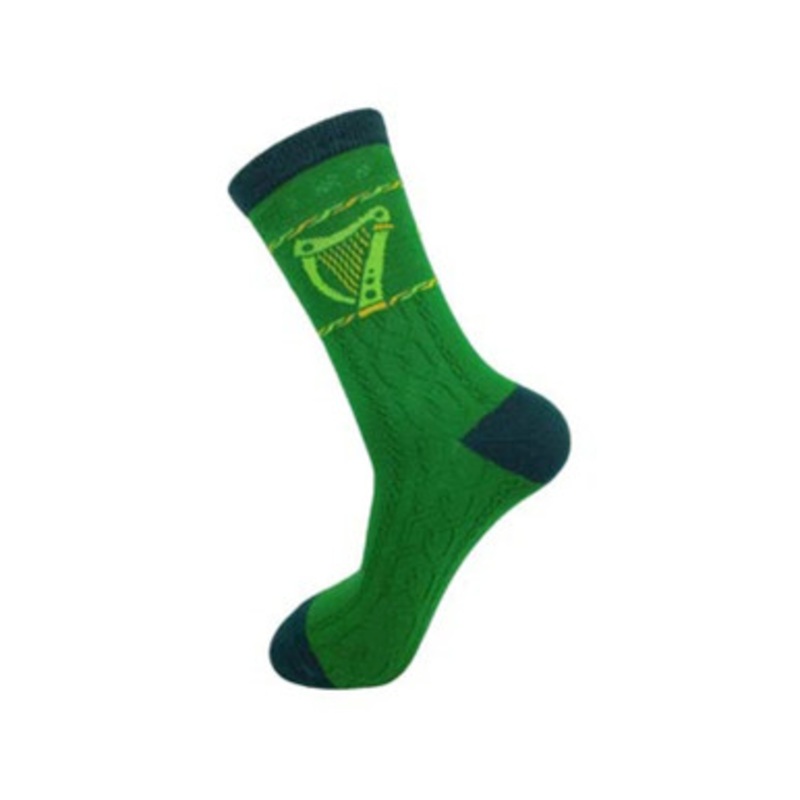 Adult  Irish Harp Socks