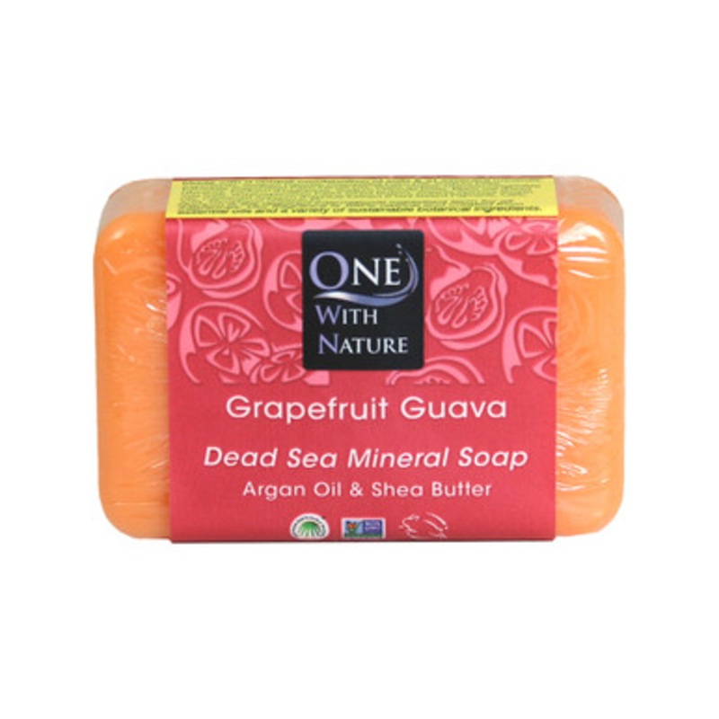Dead Sea Minerals: Grapefruit Guava Soap - 7 oz.