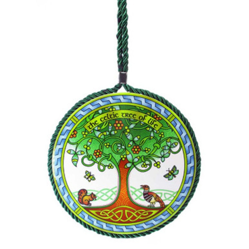 Irish Tree of Life Rope Plaque