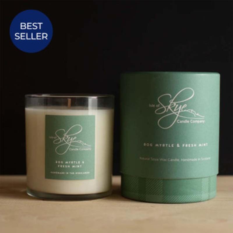 Bog Myrtle and Fresh Mint Irish Candle