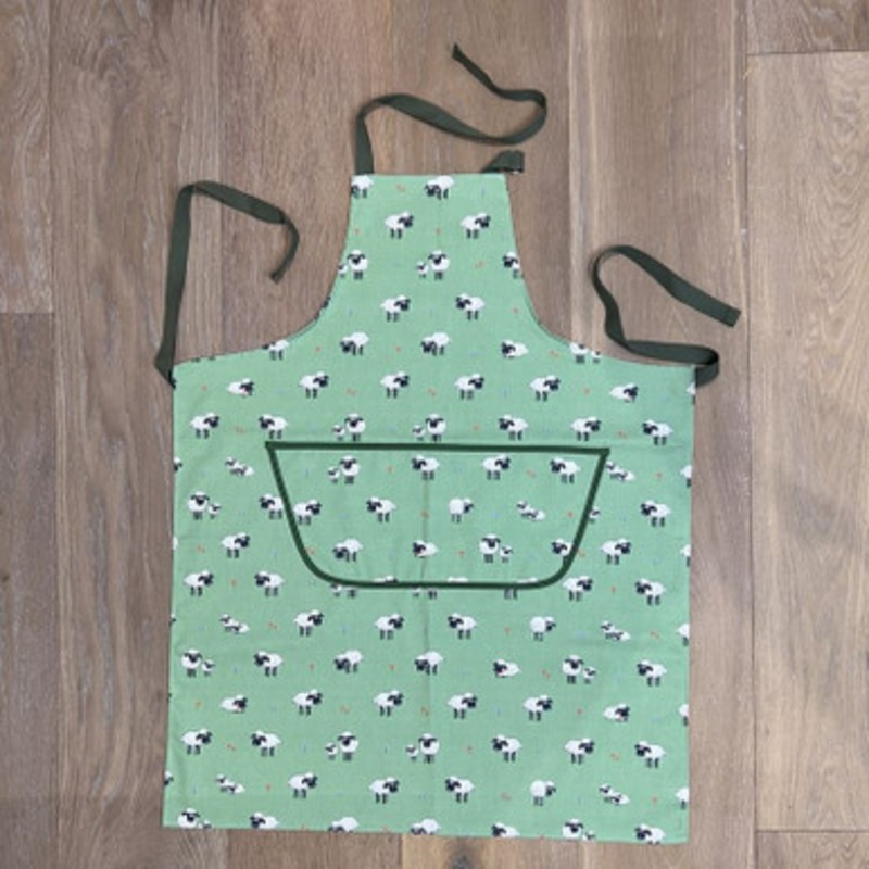 Fluffy Flock Cotton Apron
