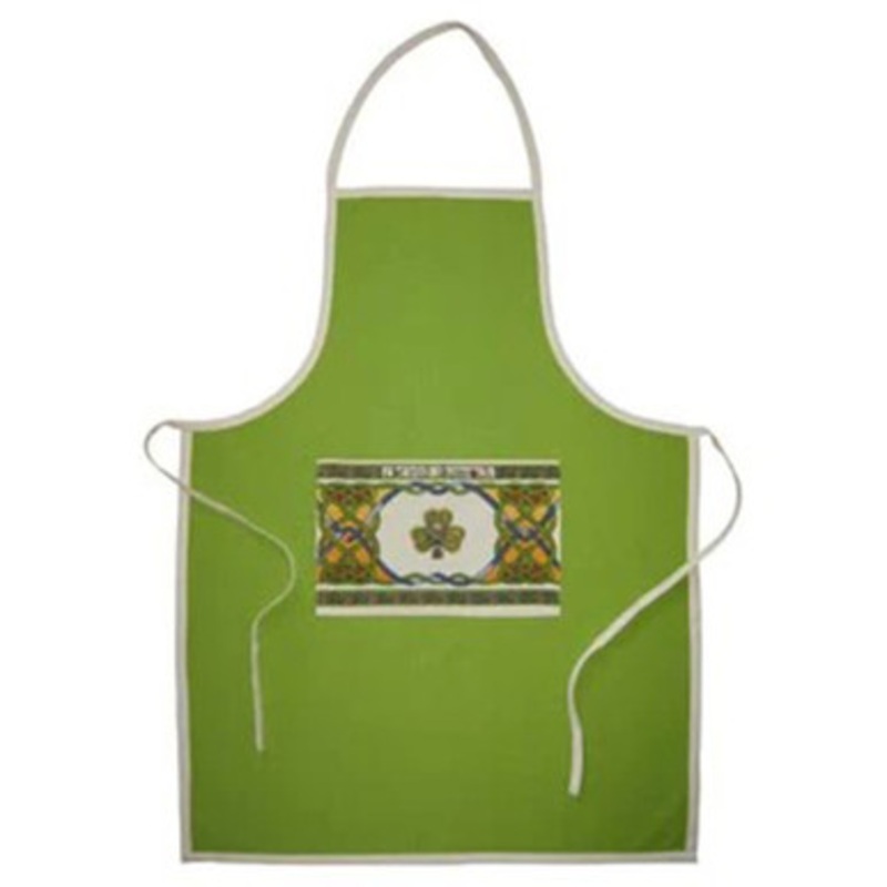 Green Shamrock Apron