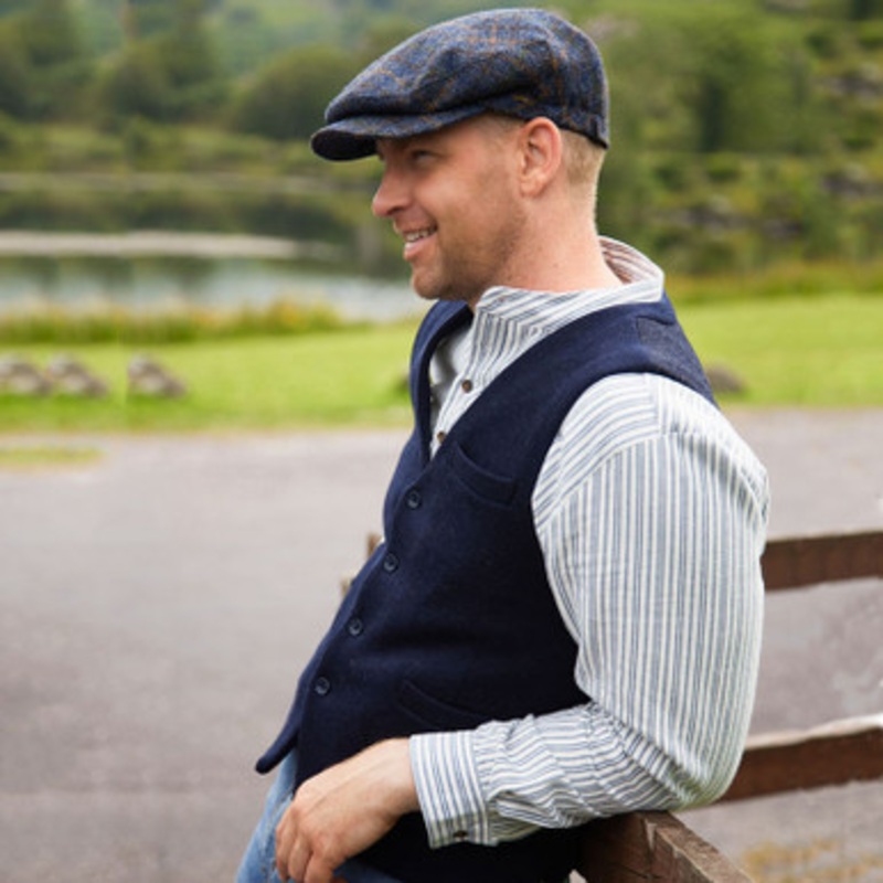 Irish Inch Wool Tweed Vest