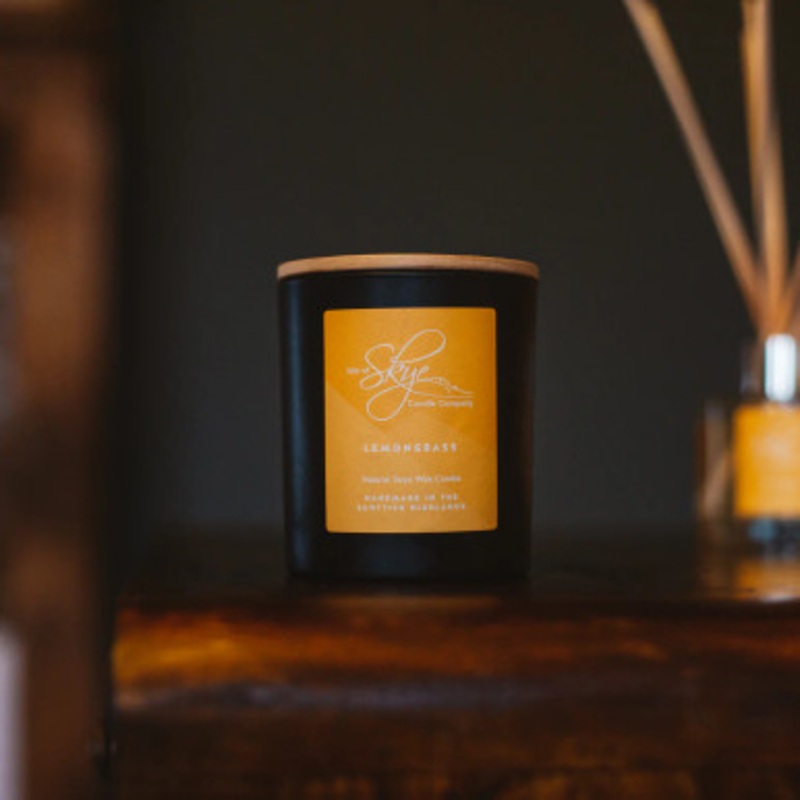 Lemongrass Essential Oil Handmade Candle
