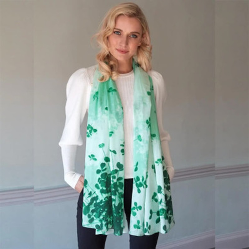 Shamrock Spring Ladies Scarf