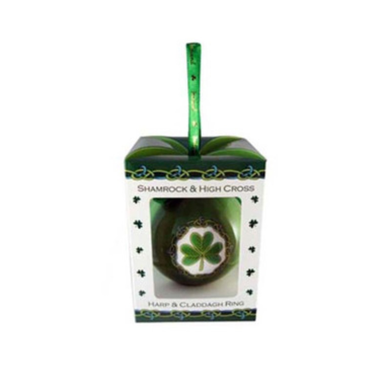 Symbols of Ireland Celtic Bauble in Gift Box