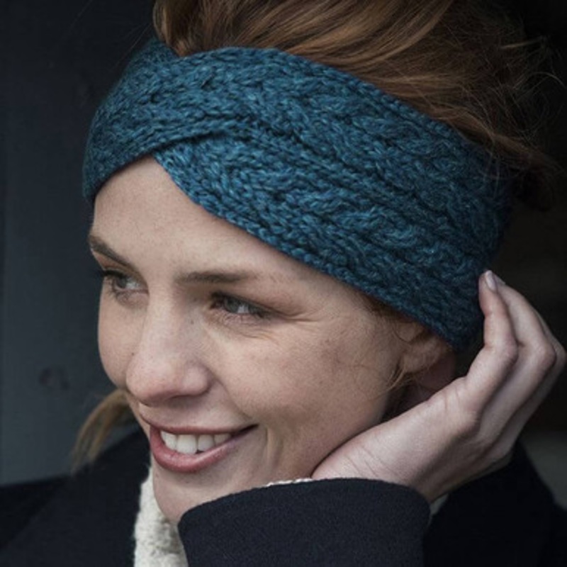 Women's Crossover Aran Headband