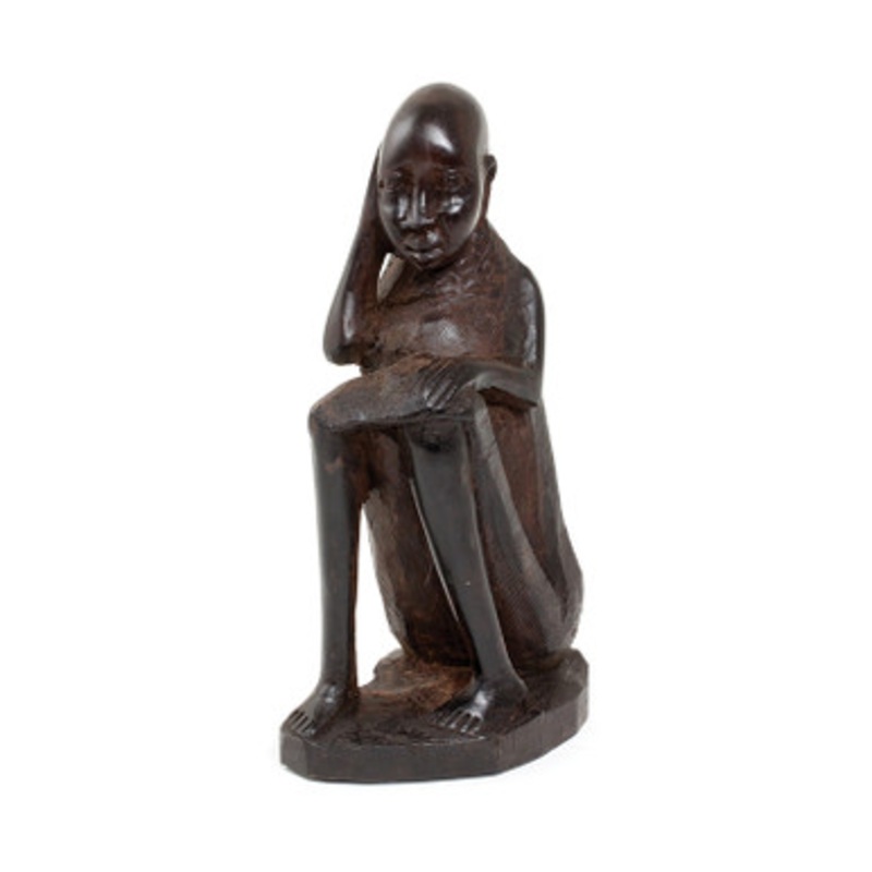 Ebony Woman: Statue #4