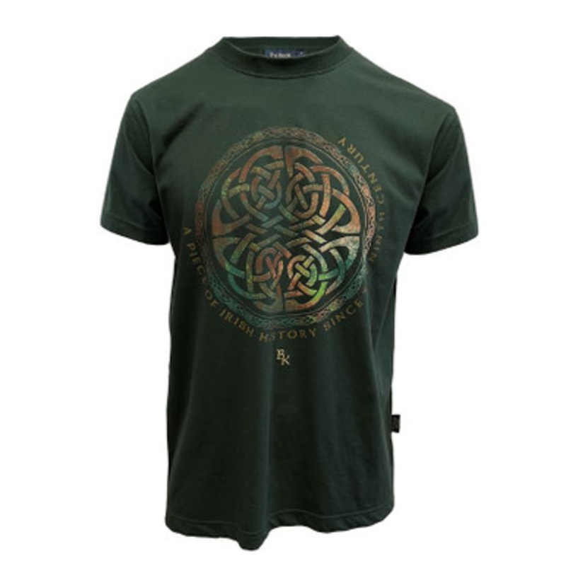 Emerald Green Celtic Knot Men's T-Shirt
