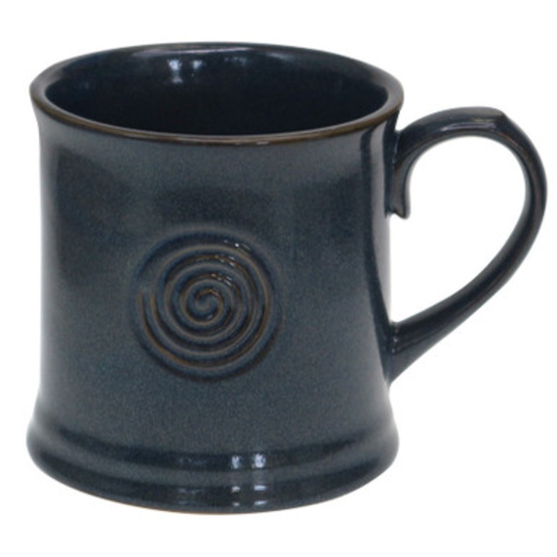 Irish Spiral Tankard Pottery Mug