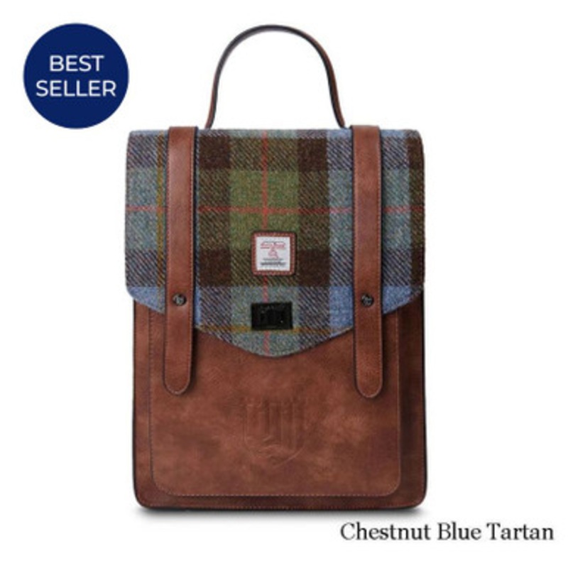 Islander Harris Tweed Laptop Backpack