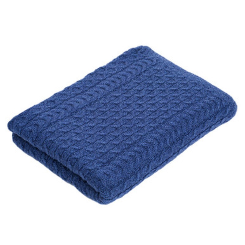 King Sized Cable Knit Throw