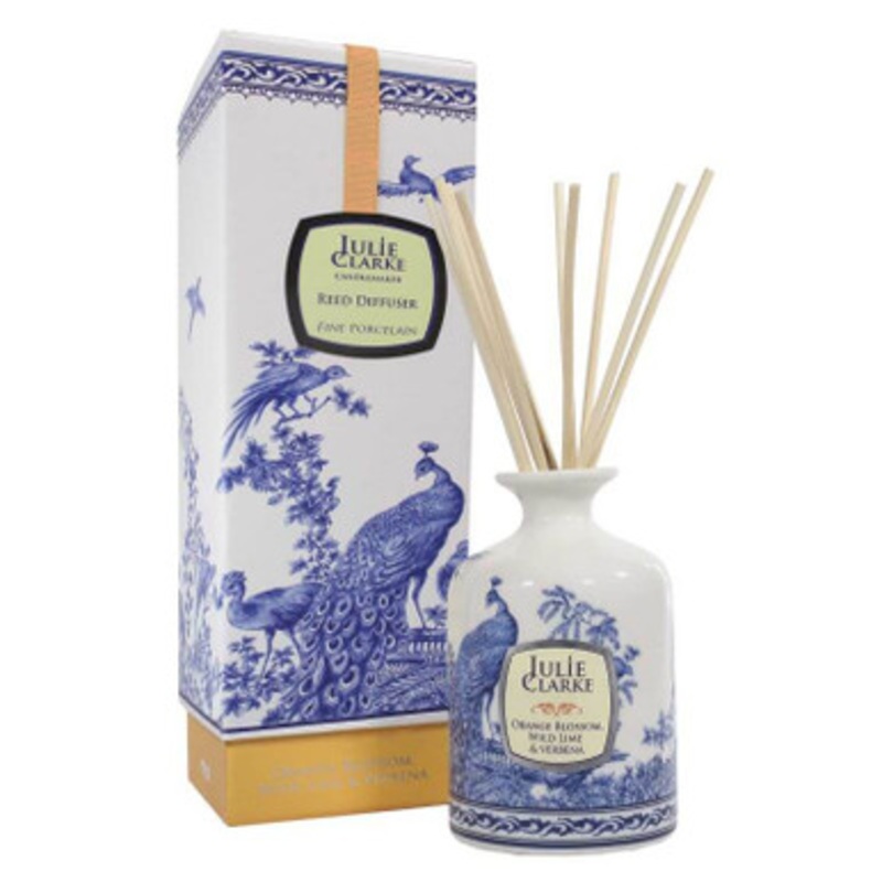 Orange, Lime & Verbena Celtic Peacock Ceramic Diffuser