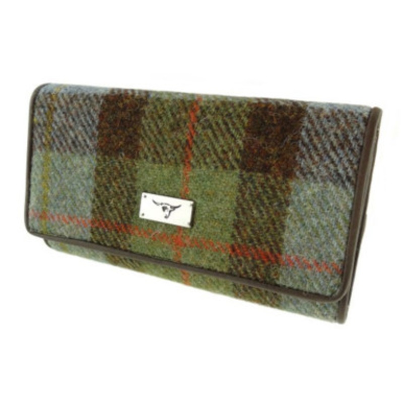 Scottish Harris Tweed Tiree Purse