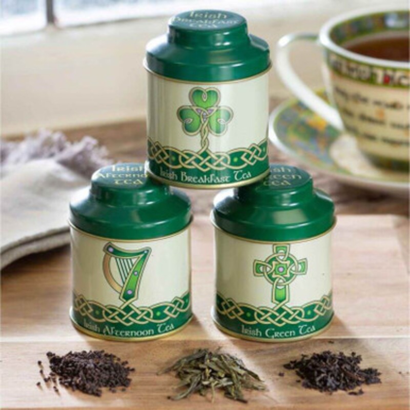 Set of 3 Irish Tea Cadies