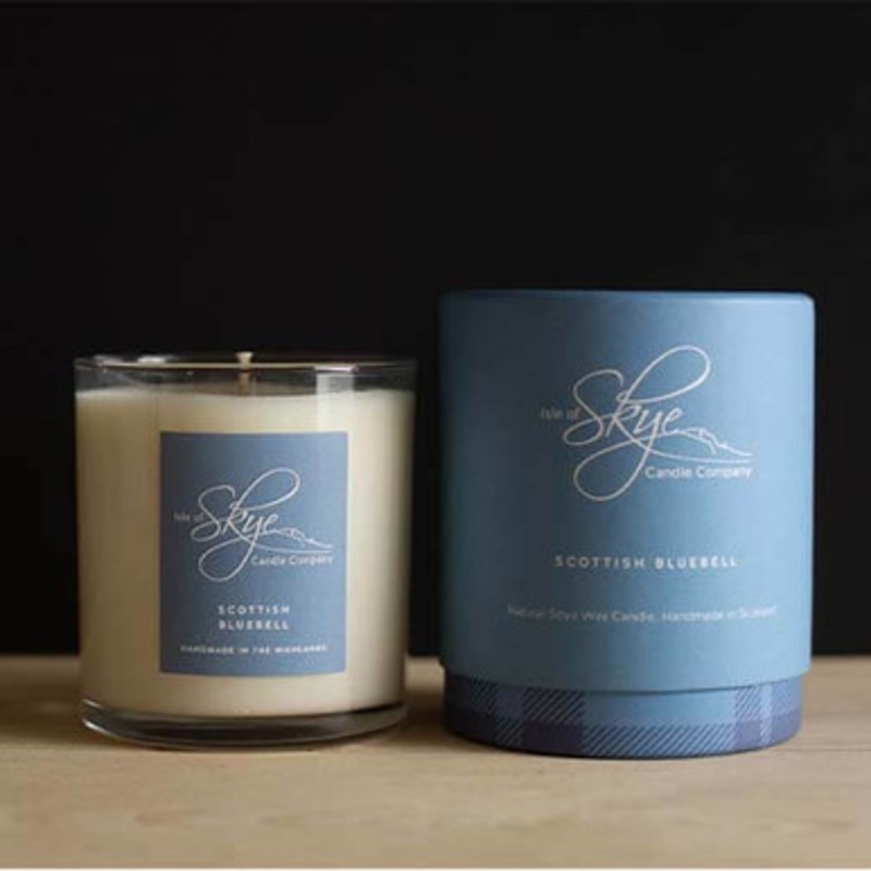 Spring Scottish Bluebell Scented Handmade Candle