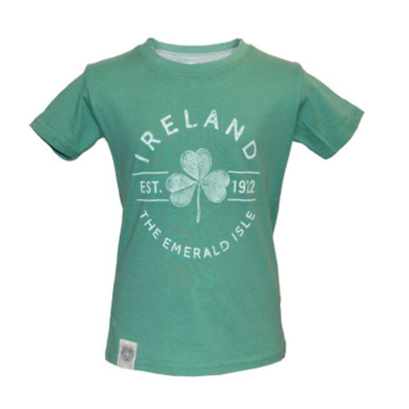 The Emerald Isle Shamrock Kids T-Shirt