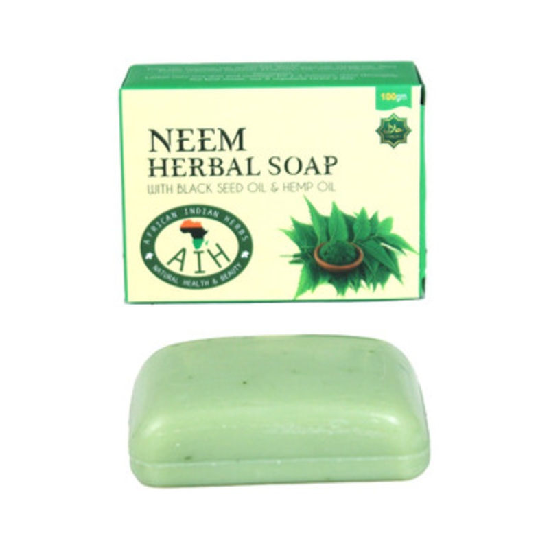 African Indian Herbs (AIH): Neem Herbal Soap - 3.5 oz.