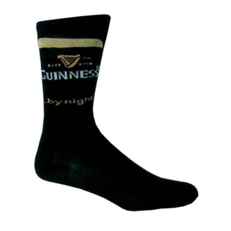 Black Guinness By Night Socks