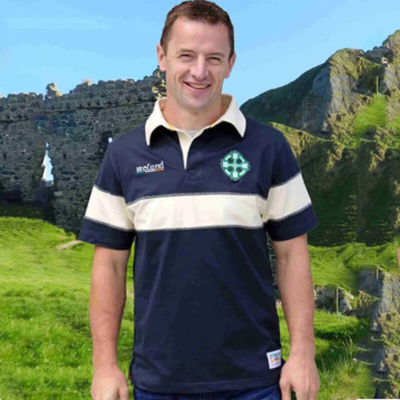 Irish Polo Shirt with Embroideries