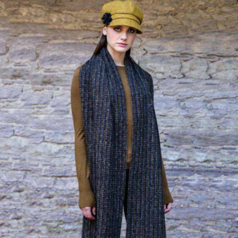 Irish Wool Rainbow Scarf