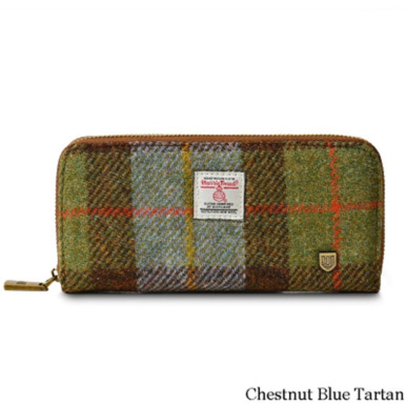Islander Harris Tweed Long Tartan Wallet