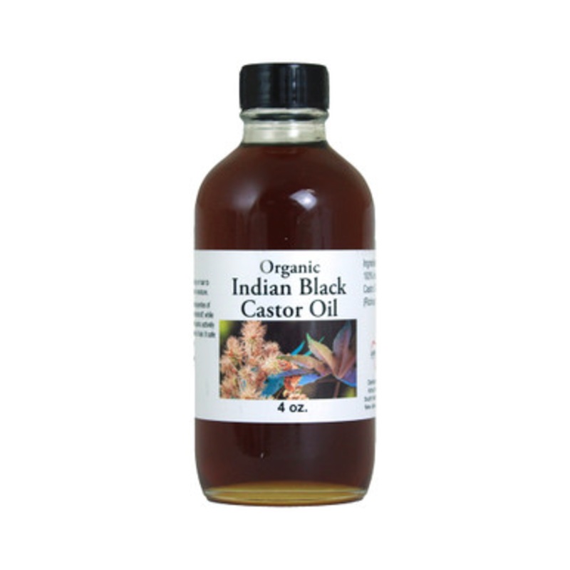 Organic Indian Black Castor Oil - 4 oz.