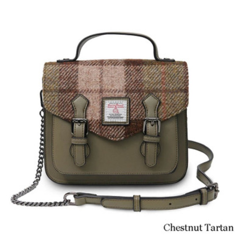Harris Tweed Mini Calton Satchel