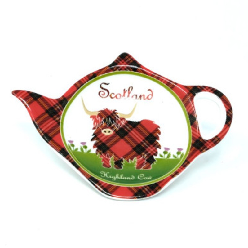 Highland Cow Scottish Teabag Holder