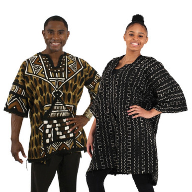 King-Size Mud Cloth Dashiki