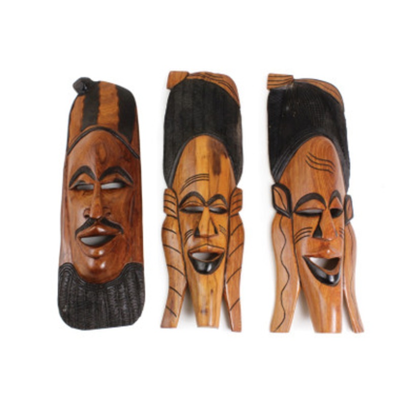 Senegalese Mahogany Mask 21-24