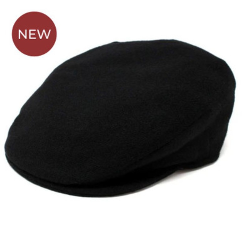 Black Vintage Linen Cap