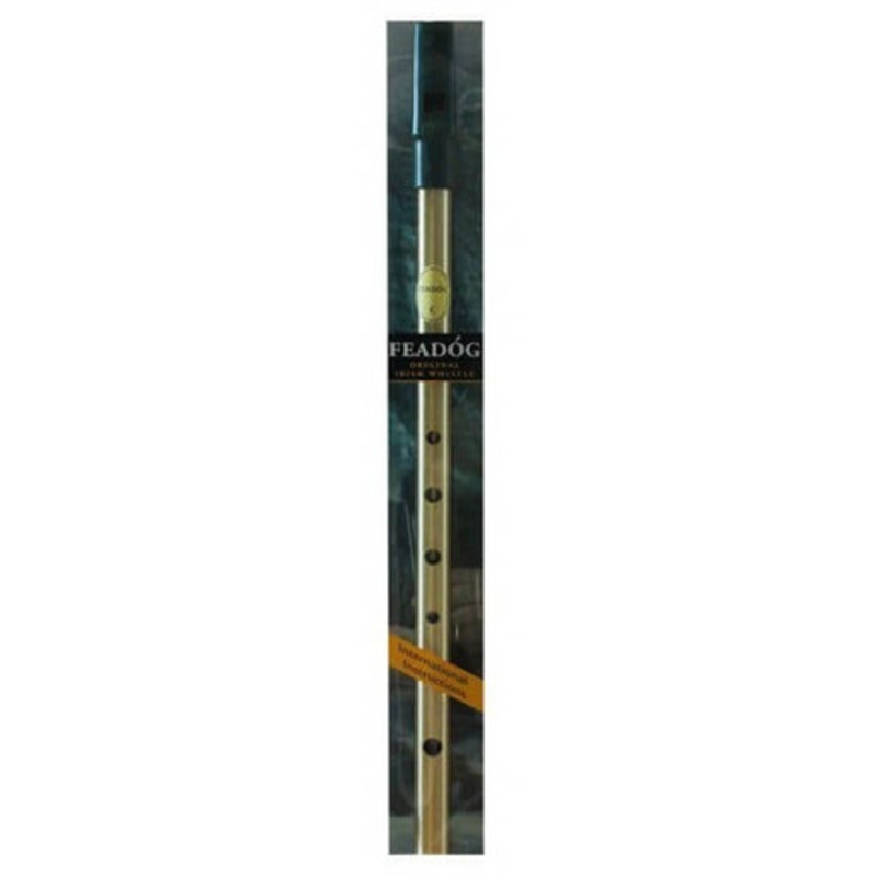 Feadog Brass Whistle in the Key of C