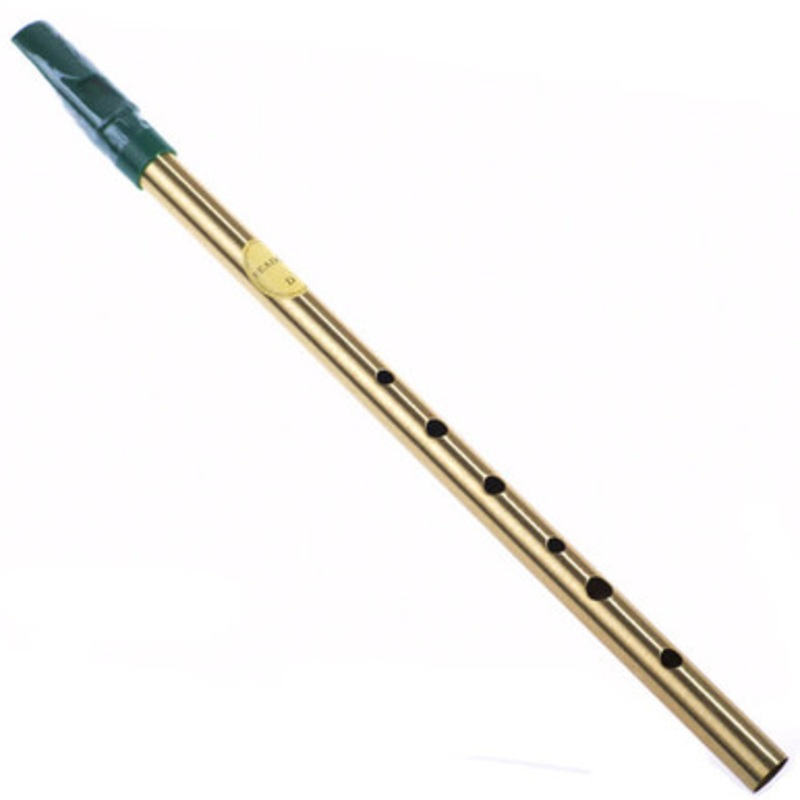 Feadog Brass Whistle in the Key of D