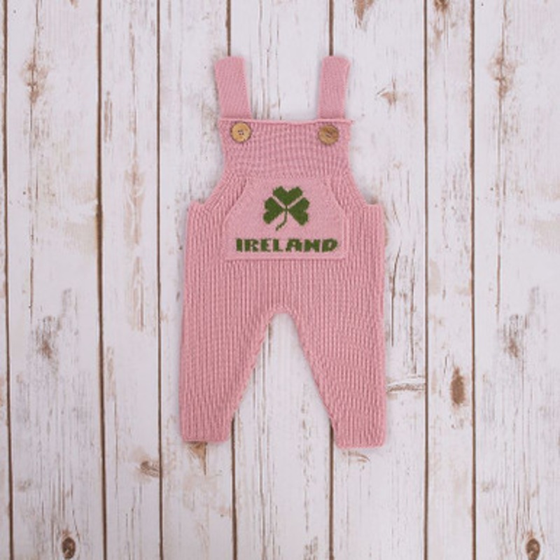 Ireland Baby Knit Overalls