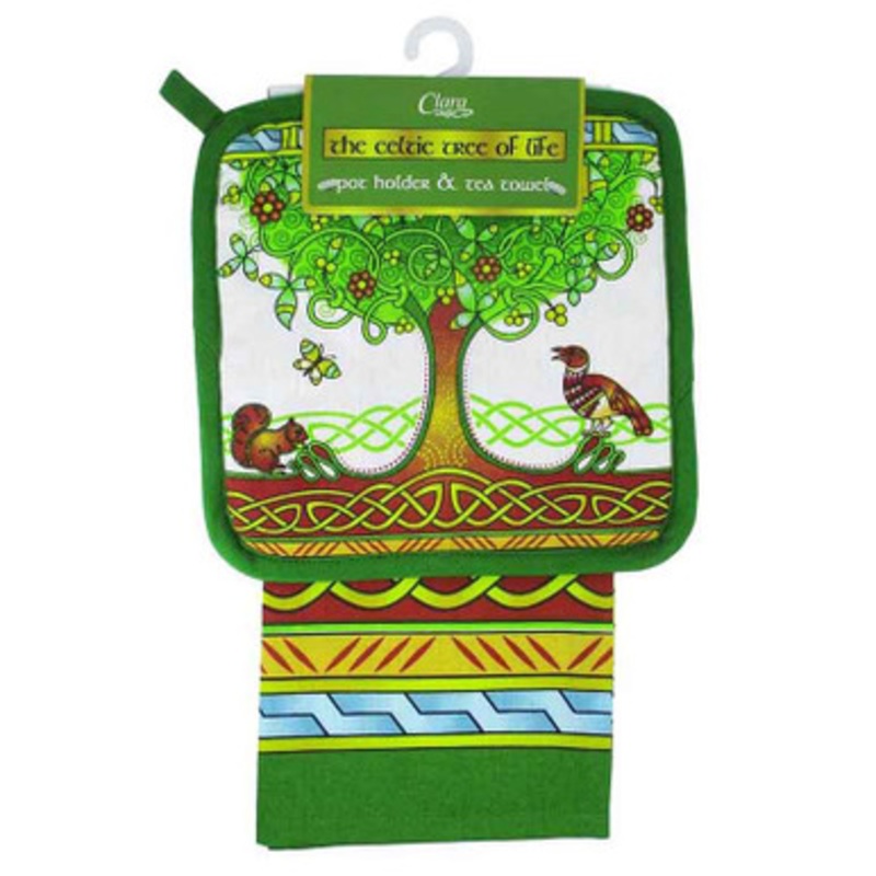 Tea Towel & Pot Holder 2pc Set