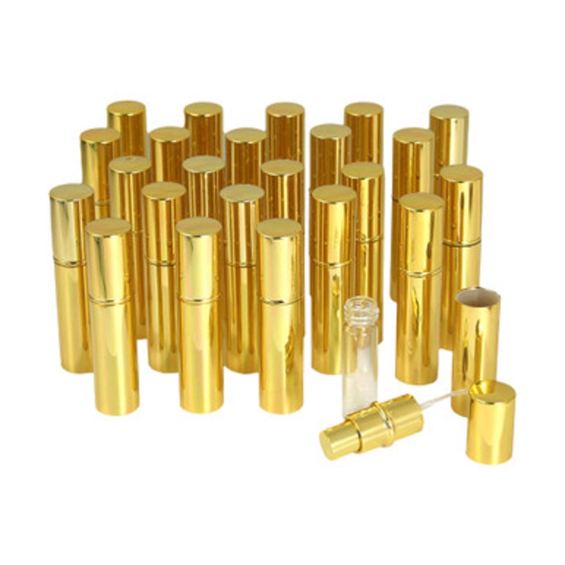 1/3 oz. Spray Bottle: Gold - Set Of 25