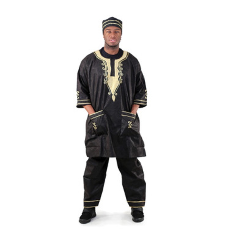 African Style Embroidered Pant Set