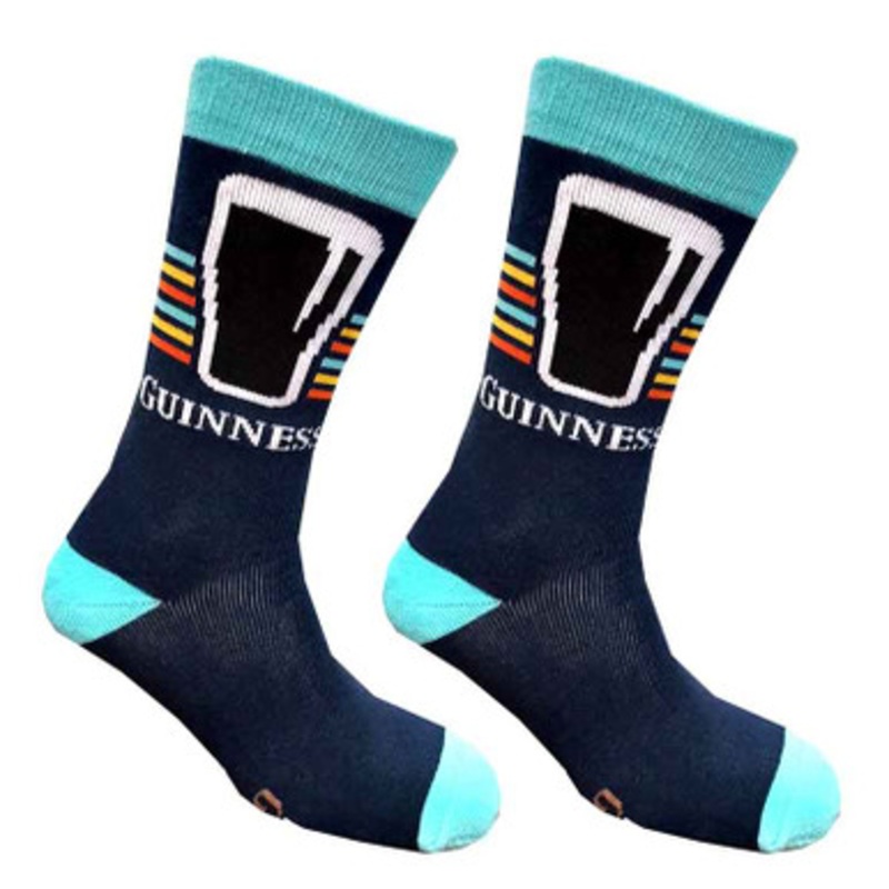 Guinness Pint Men's Socks Blue