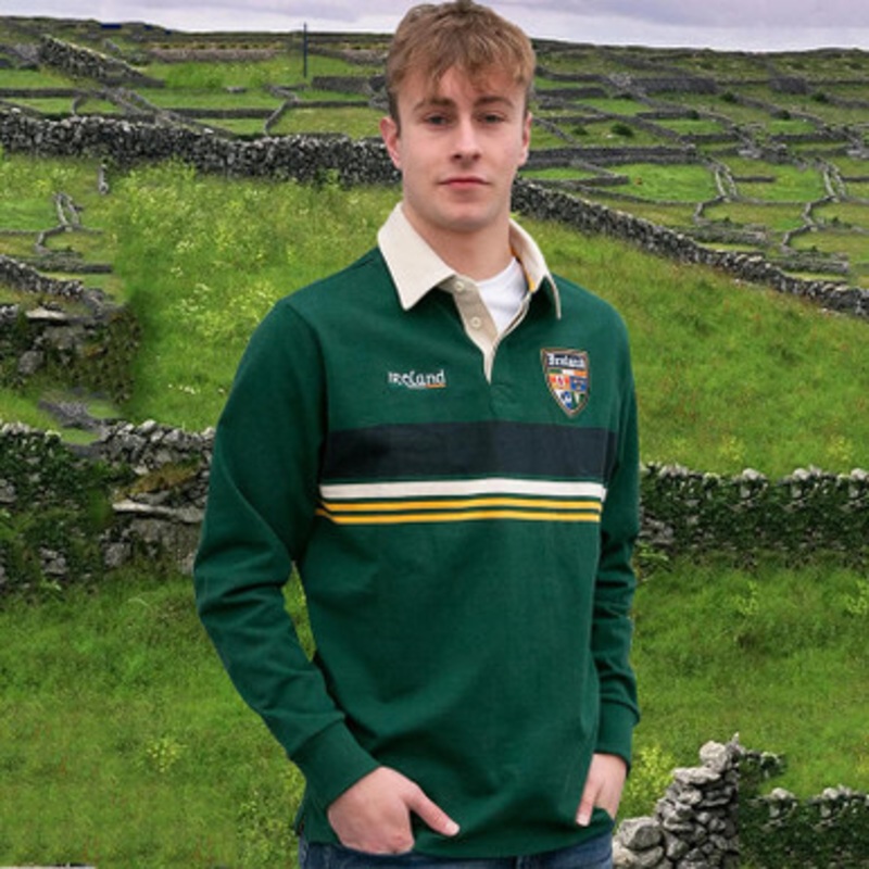 Ireland Long Sleeve Rugby Shirt