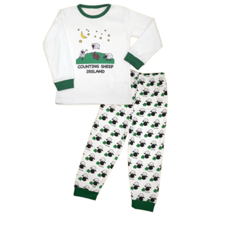 Irish Sheep Kids Pajamas