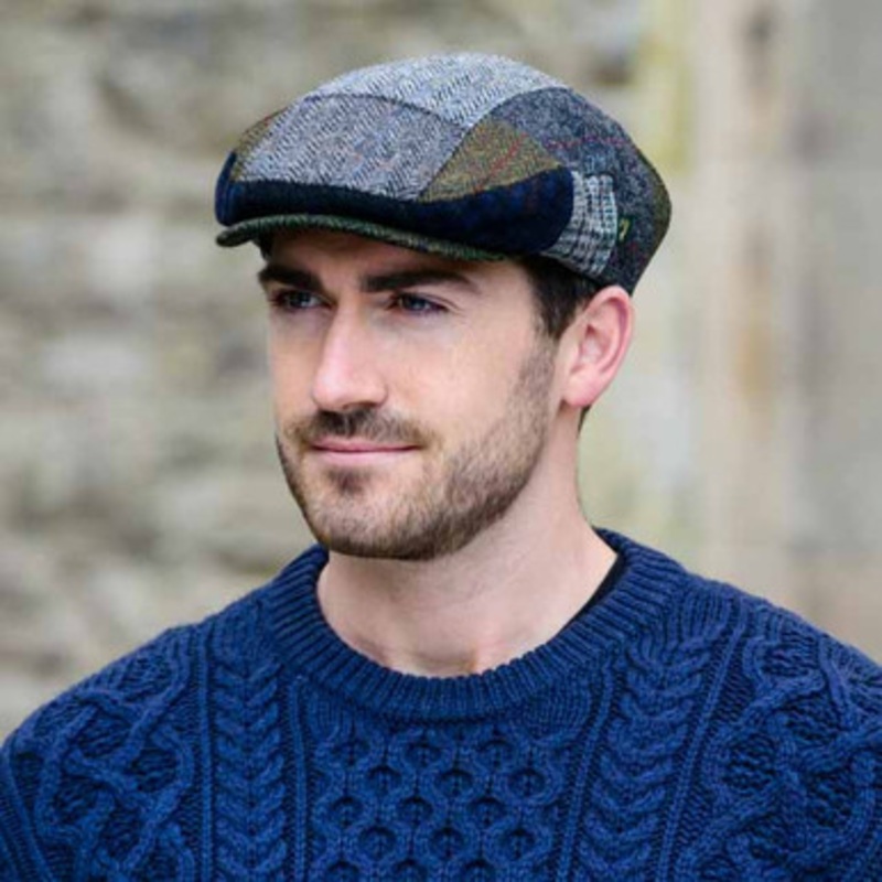 Men's Patch Tweed Trinity Cap
