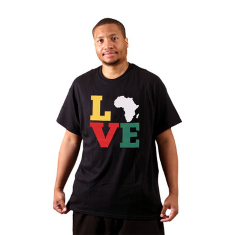Yellow/Red/Green LOVE T-Shirt