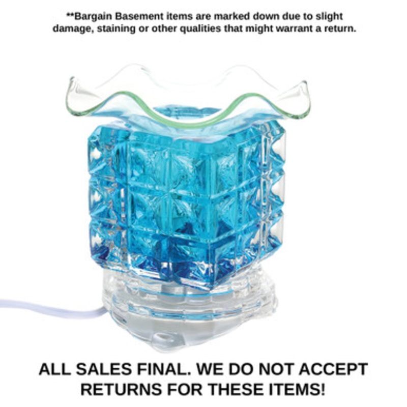 DAMAGED Electric Glass Oil Burner