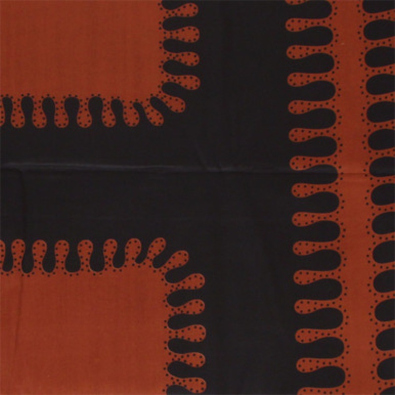 Economy Fabric: Brown Drip - 6 Yds