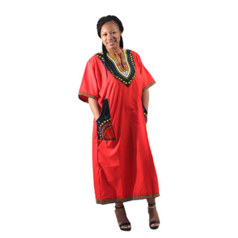 Polished Traditional Print Dress