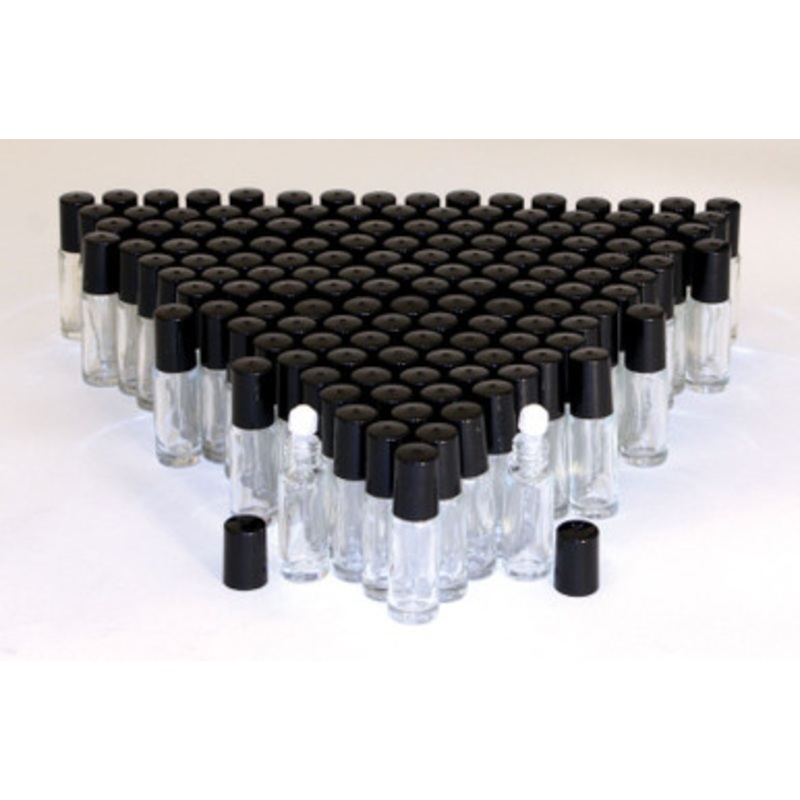 1 Dram Glass ROLL -ON Bottle - Set Of 144