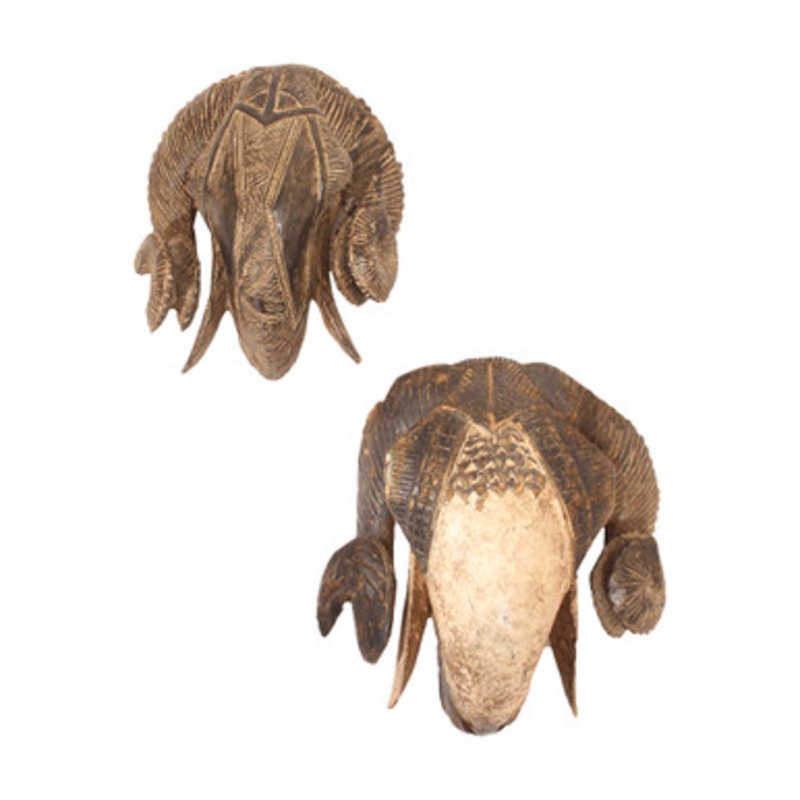Cote d'Ivoire Baoule Ram Mask